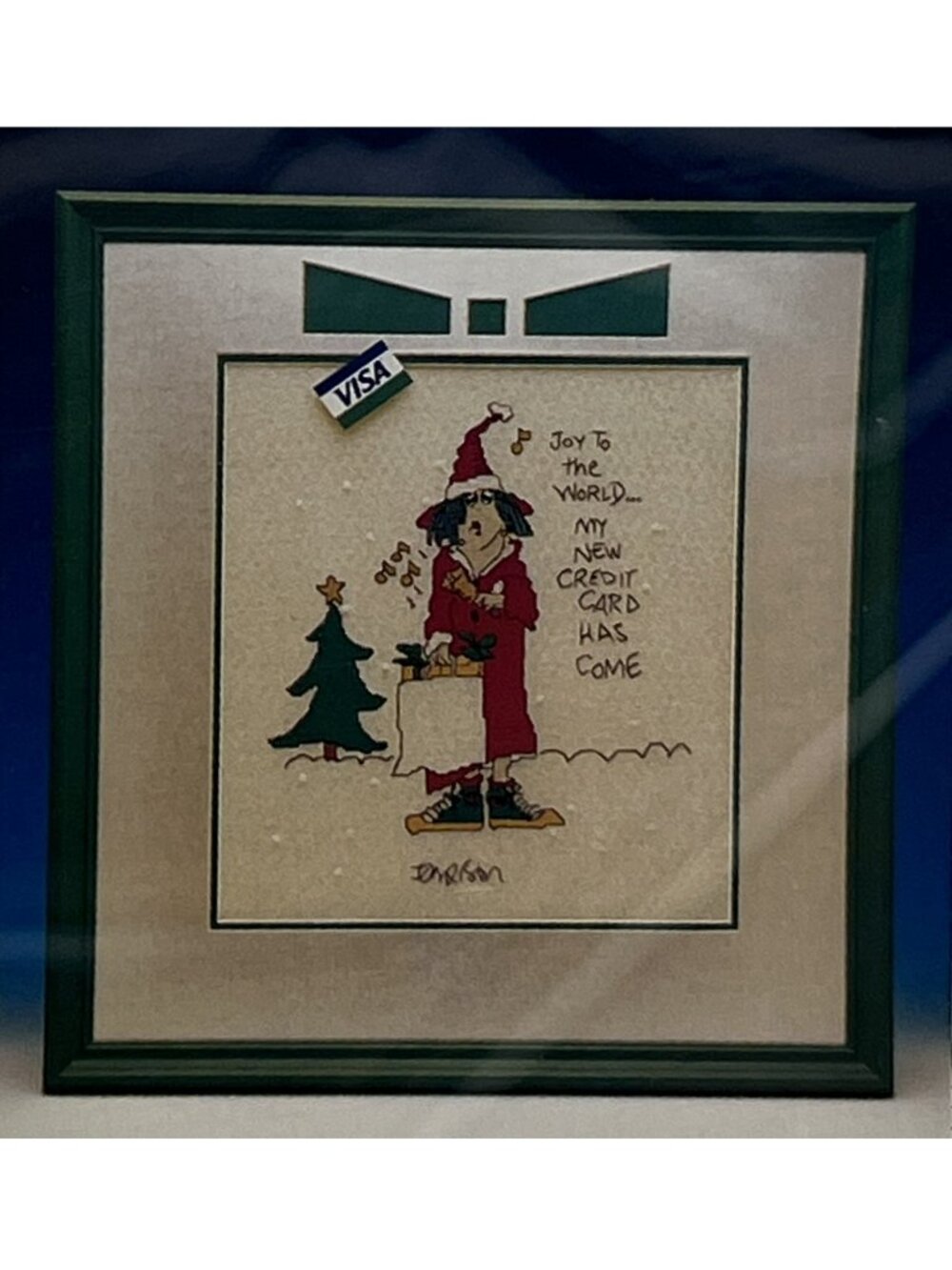 Listen Honey Life's a Stitch! Cross Stitch Pattern - My New Credit Card
